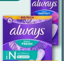 REWE Center Always Slipeinlagen Daily Protect Angebot