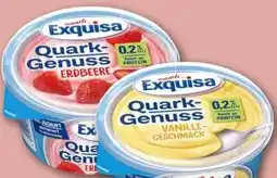 REWE Center Exquisa Quark Genuss Erdbeere Angebot