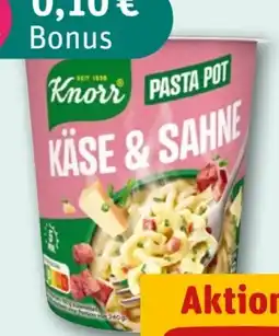 REWE Knorr Pasta Pot Käse & Sahne Angebot