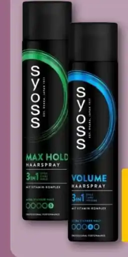 REWE Center Syoss Haarspray Angebot