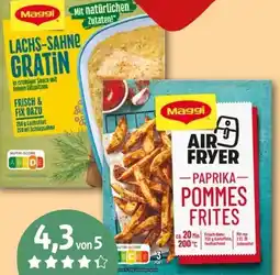 REWE Center Maggi Fix Lachs-Sahne Gratin Angebot