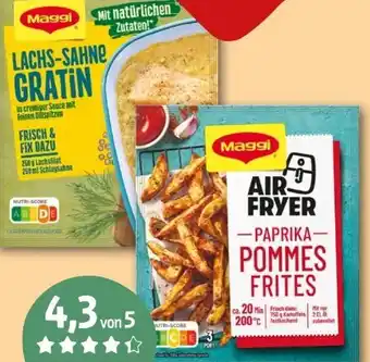 REWE Center Maggi Fix Lachs-Sahne Gratin Angebot