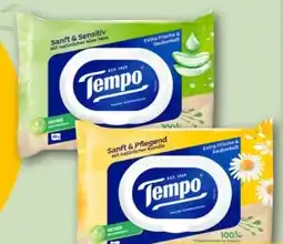 REWE Tempo Feuchtes Toilettenpapier Angebot