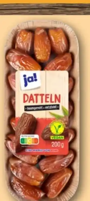 REWE ja! Getrocknete Datteln Angebot