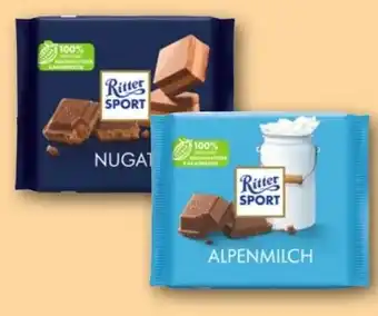 REWE Ritter Sport Alpenmilch Angebot