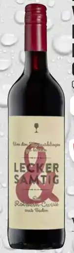 trinkgut Ortenauer Weinkeller Lecker Samtig Cuvée Angebot