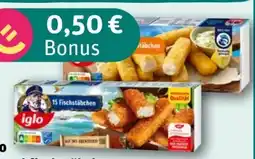 REWE Iglo 13 Backfischstäbchen Angebot