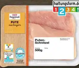 REWE Rewe Regional Puten-Schnitzel Angebot