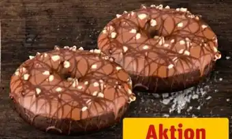 REWE Rewe Back-Station Chocolate Cake Donut Angebot