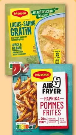 REWE Maggi Fix Lachs-Sahne Gratin Angebot