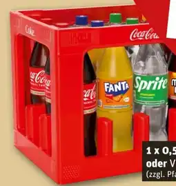 REWE Coca-Cola Mix-Sortiment Angebot