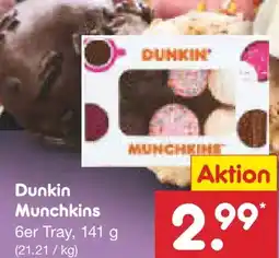 Netto Marken-Discount Dunkin' Donuts Munchkins Angebot
