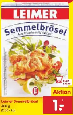 Netto Marken-Discount Leimer Semmel-Brösel Angebot