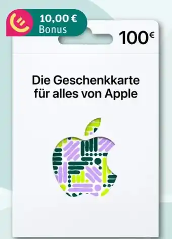 REWE Apple Geschenkkarten Angebot