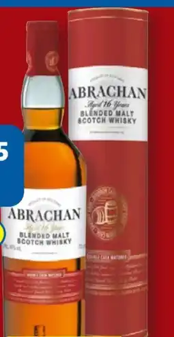 Lidl Abrachan Blended Malt Scotch Whisky 16 Jahre Double Cask Matured Angebot