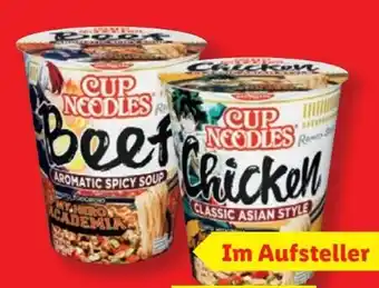 Lidl Nissin Cup Noodles Chicken Classic Asian Style Angebot