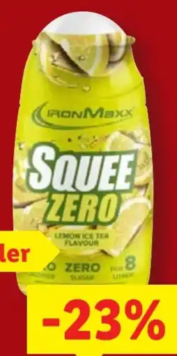 Lidl IronMaxx Squee Zero Sirup Angebot