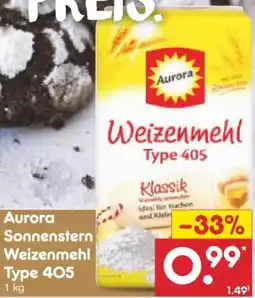 Netto Marken-Discount Aurora Sonnenstern Weizenmehl Angebot
