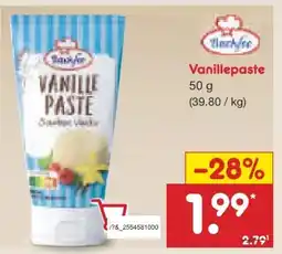 Netto Marken-Discount Backfee Vanillepaste Angebot