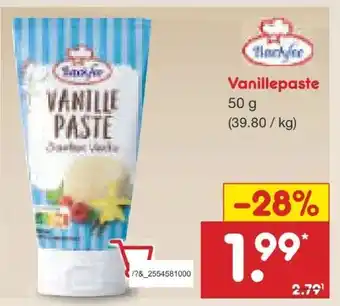 Netto Marken-Discount Backfee Vanillepaste Angebot