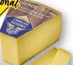 Edeka Unsere Heimat Echt & Gut Allgäuer Bergkäse Angebot