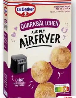 Edeka Dr. Oetker Backmischung Quarkbällchen aus dem Airfryer Angebot