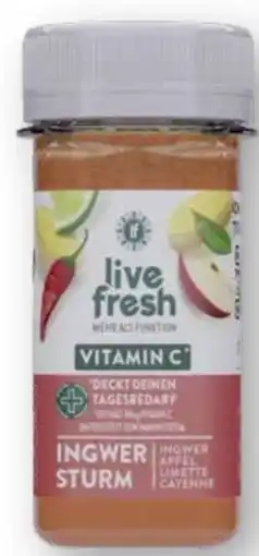 Edeka LiveFresh Ingwer Cayenne Shot Angebot