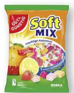 Edeka Gut & Günstig Soft Mix Fruchtige Kaubonbons Angebot