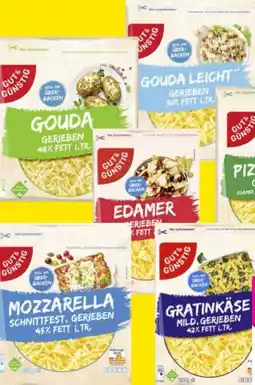Edeka Gut & Günstig Geriebener Käse Angebot