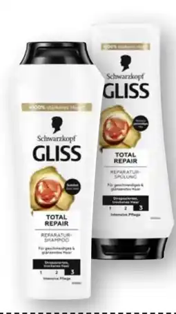 Edeka Schwarzkopf Gliss Kur Total Repair Shampoo Angebot