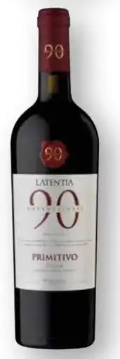 Edeka Latentia Winery Novantaceppi 90 Primitivo Angebot