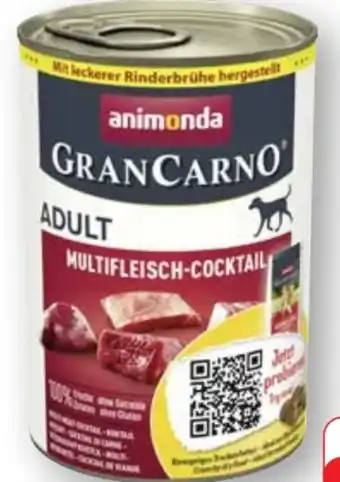 Edeka Animonda Gran Carno Hundenahrung Angebot