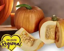 Edeka Unsere Heimat Echt & Gut Halloween Schnitz Speisekürbisse Angebot