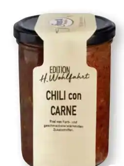 Scheck-in-Center Scheck-in Manufaktur H. Wohlfahrt Chili con Carne Angebot
