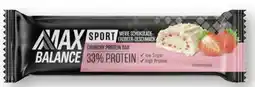 Edeka Max Balance Sport Crunchy Protein Bar weiße Schokolade-Erdbeer Angebot