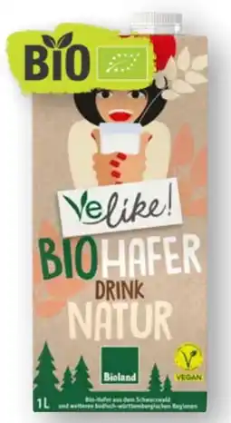 Scheck-in-Center VeLike Bio Haferdrink Natur vegan Angebot