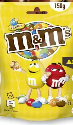 Scheck-in-Center m&m's Peanut Angebot