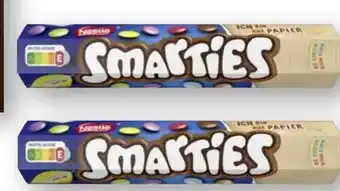 Scheck-in-Center Nestlé Smarties Riesenrolle Angebot
