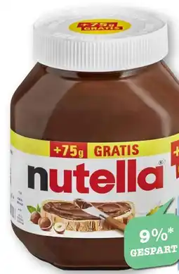 Scheck-in-Center Ferrero Nutella Nuss-Nugat Creme Angebot