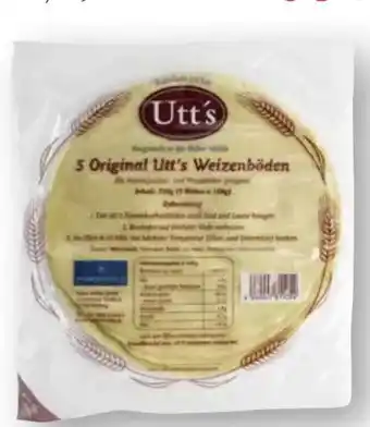 Scheck-in-Center Utt‘s Flammkuchenböden Angebot