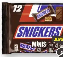 Scheck-in-Center Snickers Minis Angebot