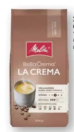 Scheck-in-Center Melitta BellaCrema La Crema Angebot