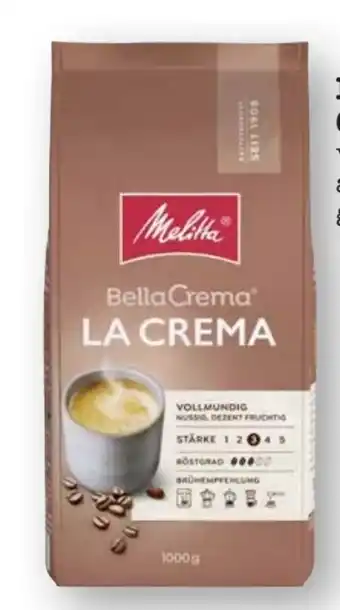 Scheck-in-Center Melitta BellaCrema La Crema Angebot