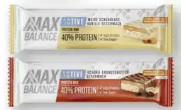 Scheck-in-Center Max Balance Active Protein Bar Weiße Schokolade-Vanille Angebot