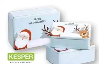 Scheck-in-Center Kesper Metalldosen-Set Angebot