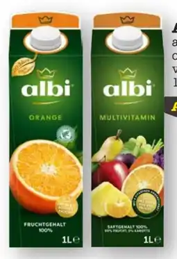 Scheck-in-Center Albi Saft Angebot