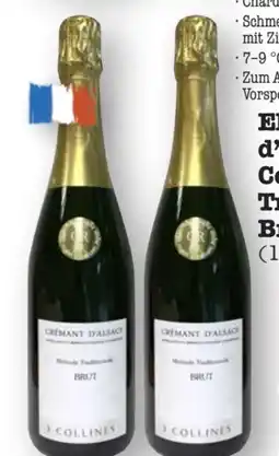 Scheck-in-Center Chateau Trois Collines Elsass Crémant d’Alsace Les Méthode Traditionelle Brut Angebot