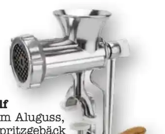 Scheck-in-Center Fleischwolf Angebot