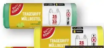 Scheck-in-Center Gut & Günstig Tragegriff Müllbeutel Angebot