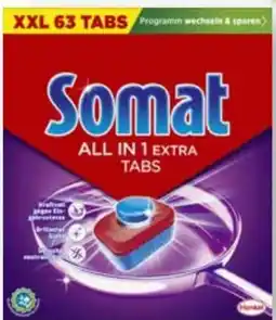 Scheck-in-Center Somat Spülmaschinen Tabs All-in-1 Extra XXL Angebot